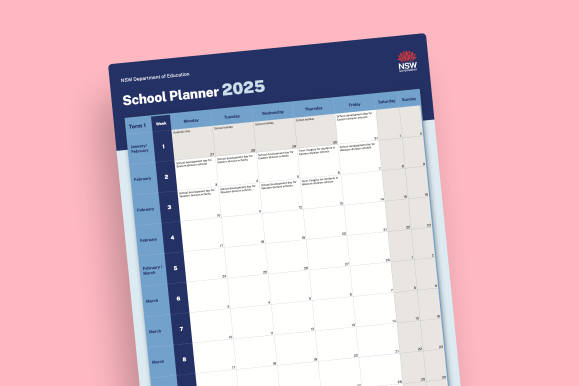 School planner 2025 - A4